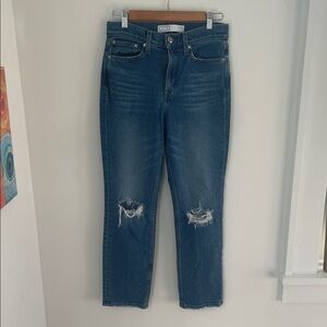 AYR Women's Straight Leg Blue Jeans LaLa size 28